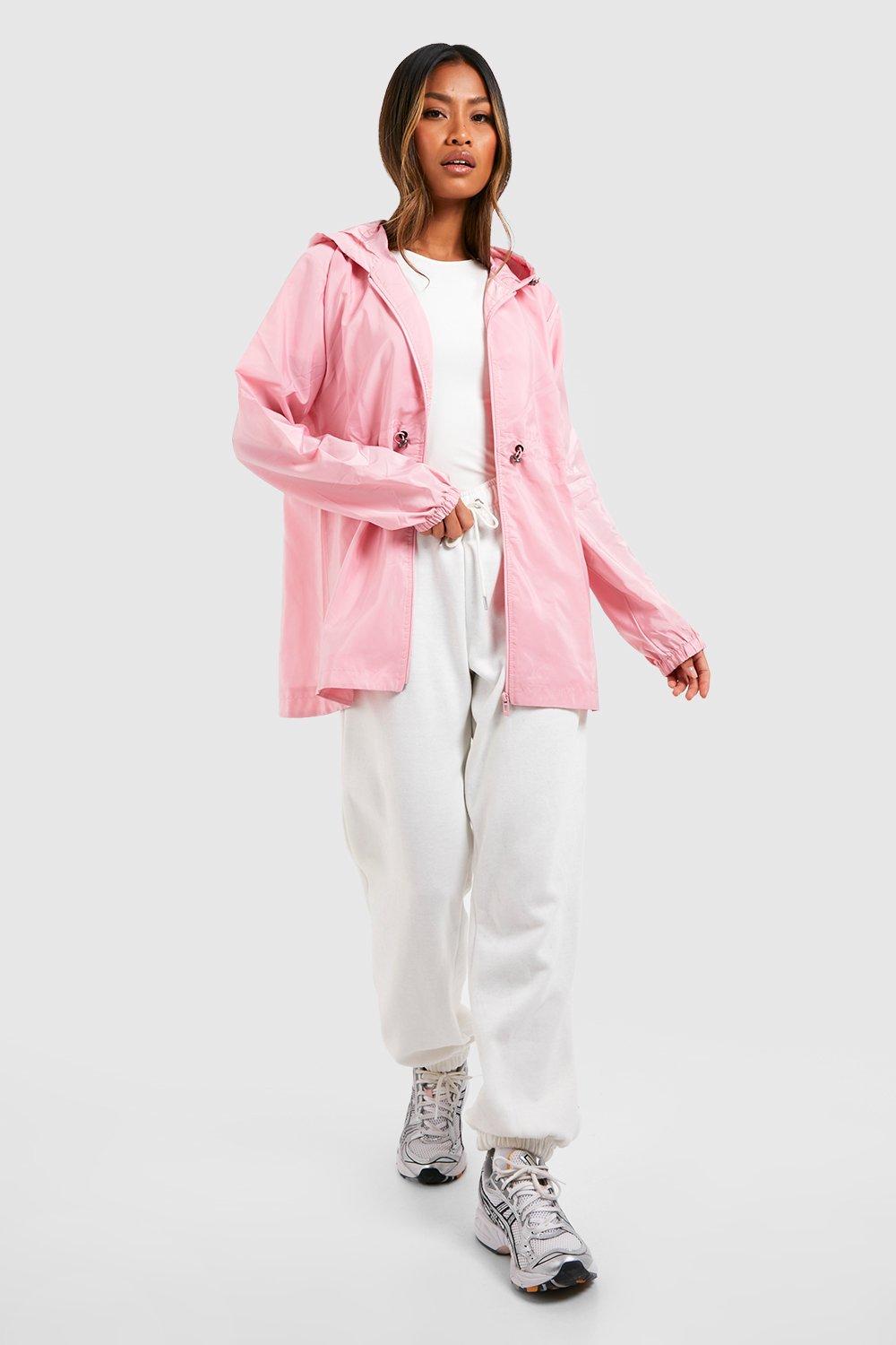 Windbreaker jacket womens on sale boohoo